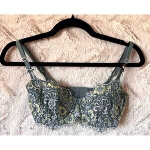 Victorias Secret Bra 32DD‎ Dream Angels Push-Up Without Padding Light Green NWOT